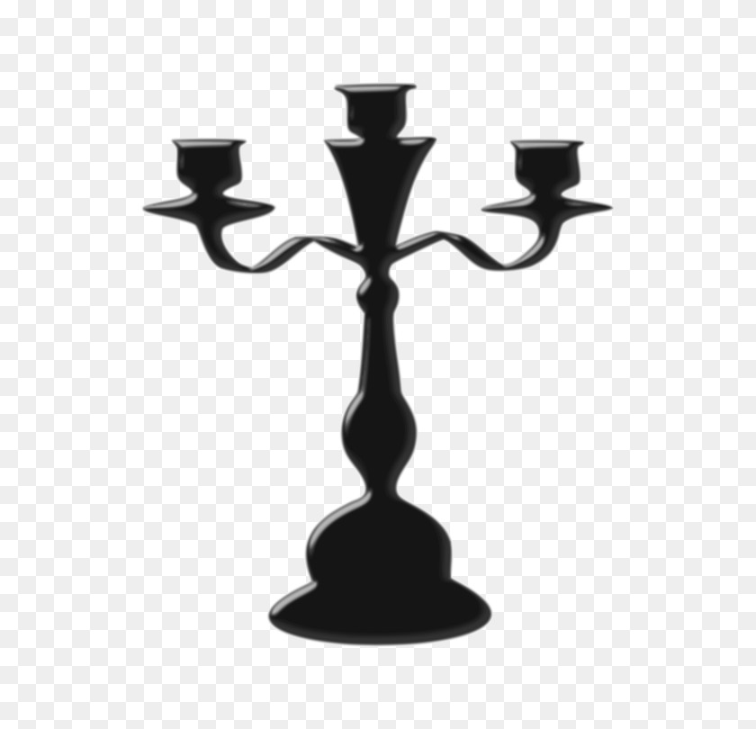 588x750 Light Fixture Candlestick Candelabra Computer Icons Free - Candle Holder Clipart