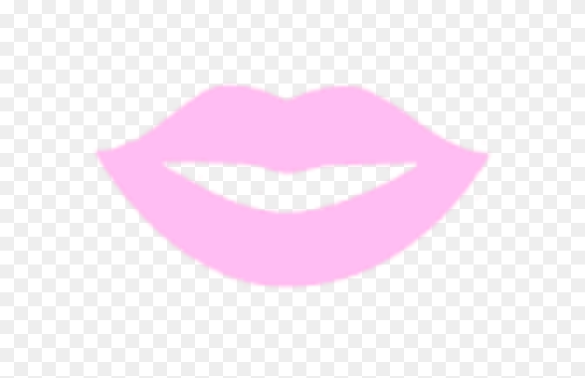 600x483 Light Pink Glossy Lips Sticker Free Images - Lips Clipart Free