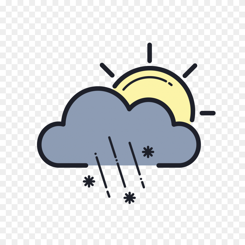 1600x1600 Light Snow Icon - Snowflakes Falling PNG