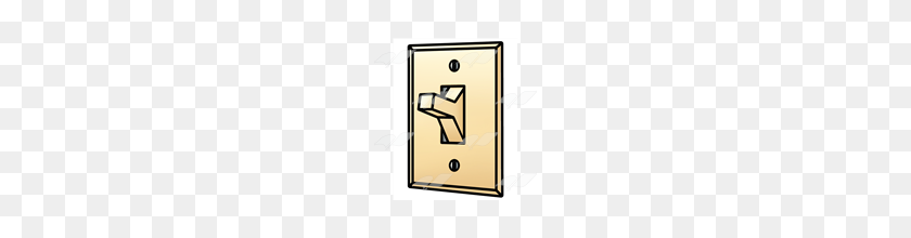 160x160 Light Switch Off Clip Art - Turning Off Lights Clipart