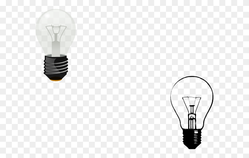 600x475 Lightbulb Clip Art Free Vector - Free String Light Clipart