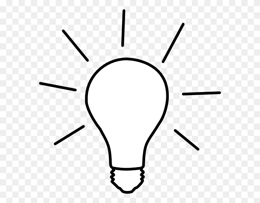 588x597 Лампочка Идея Лампочки Картинки - Просветление Клипарт