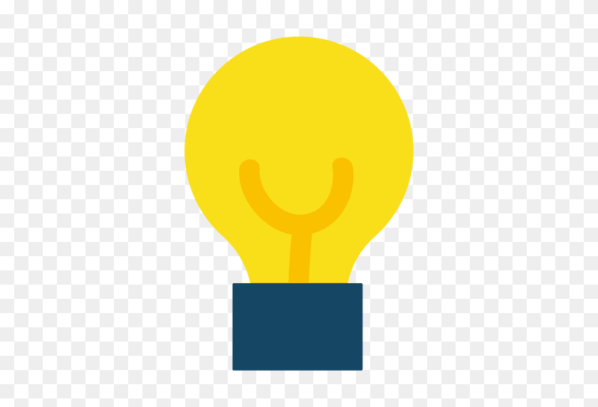 512x512 Lightbulb Illustration - Light Bulb PNG