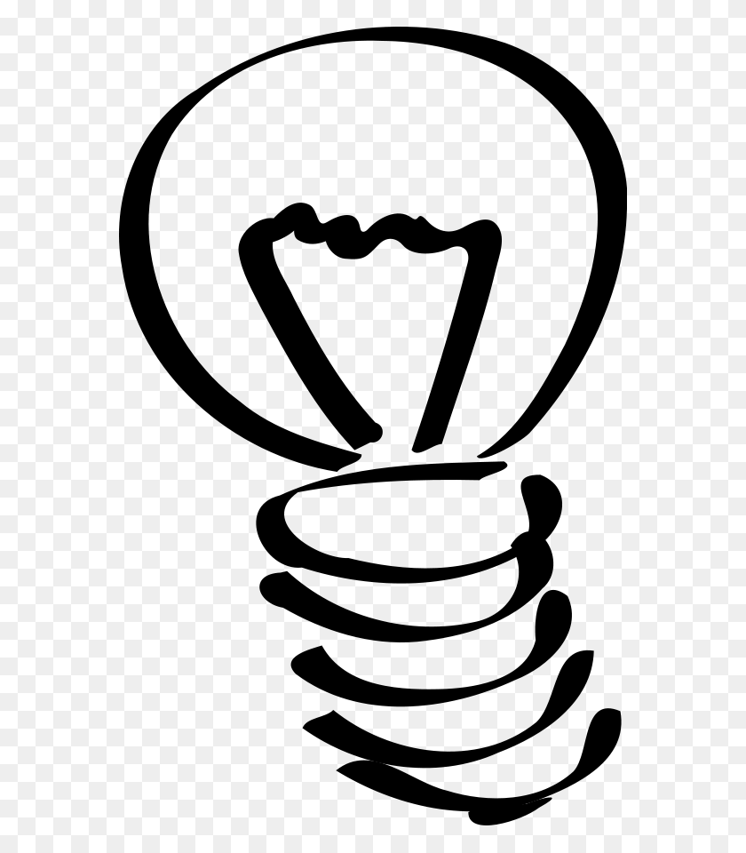572x900 Lightbulb Light Bulb Clip Art Image Clipartix - Light Bulb Images Clip Art