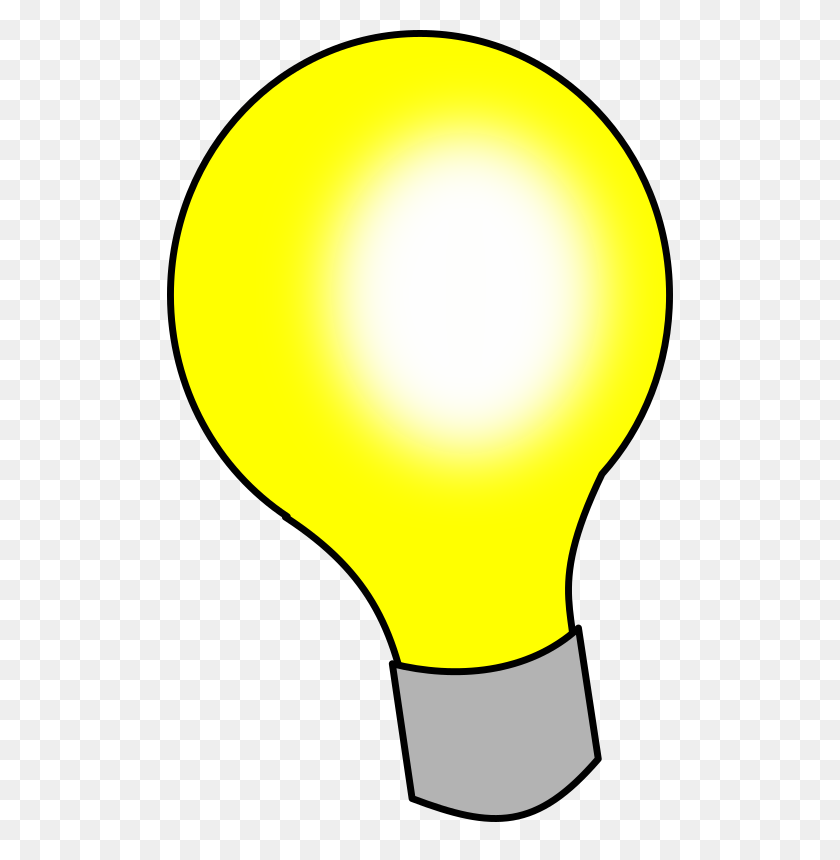 506x800 Lightbulb Light Bulb Clipart - Lightbulb Idea Clipart