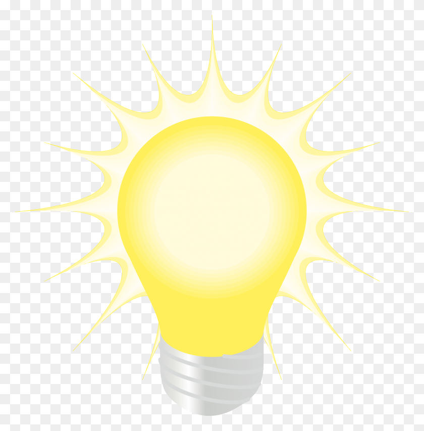 2358x2400 Lightbulb With Halo Icons Png - Halo PNG