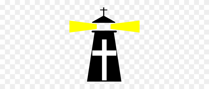 282x300 Lighthouse Cross Clip Art - The Cross Clipart