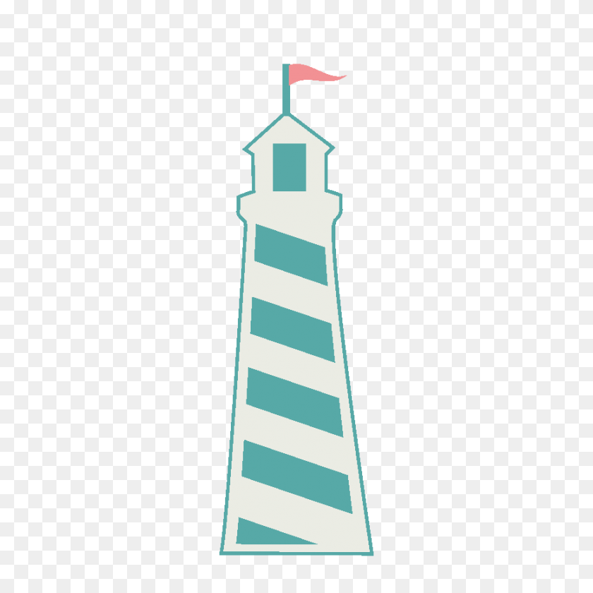 864x864 Lighthouse Die Cut Cutting Para Scrapbooking Y Fabricación De Tarjetas - Faro Png