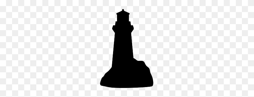 263x262 Lighthouse Silhouette Free Scan And Cut - Lighthouse Clipart