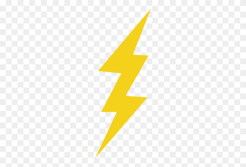 190x512 Lighting Bolt Transparent - Lightning Bolt PNG