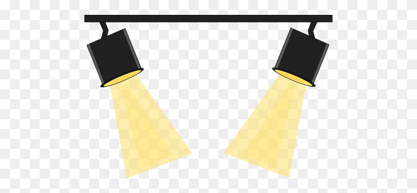 500x329 Lighting Clips - Stage Lights PNG
