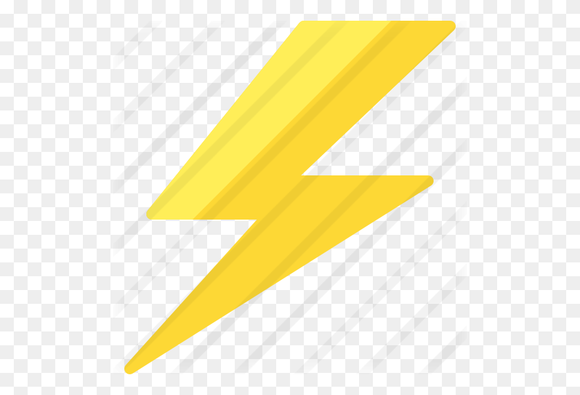 512x512 Lightning - Yellow Lightning PNG