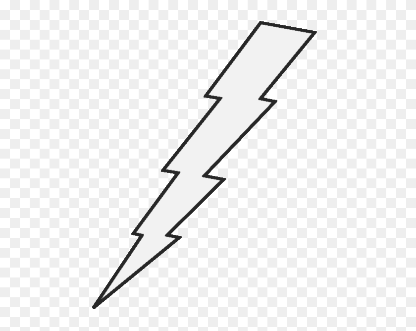 499x608 Lightning Bolt Clipart Png - Bolt PNG