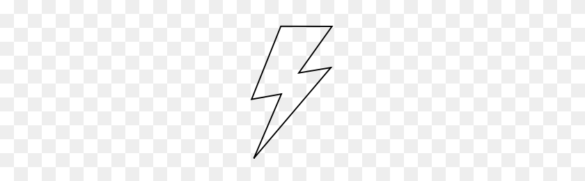 200x200 Lightning Bolt Icons Noun Project - Lightning Bolts PNG