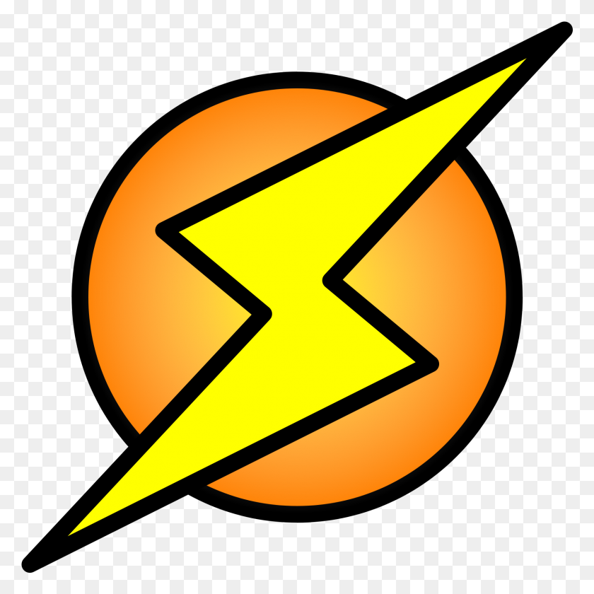 1651x1651 Lightning Bolt On Circle - Lightning Logo PNG