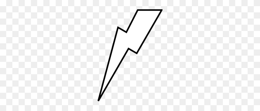 210x299 Lightning Bolt Outline - White Lightning PNG