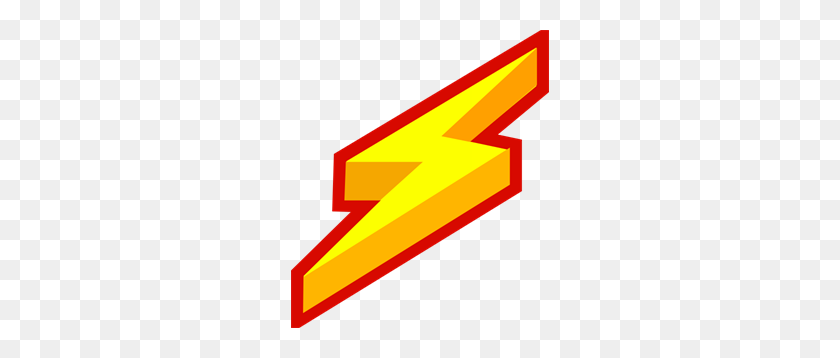 258x298 Lightning Bolt Png Clip Arts For Web - PNG Lightning Bolt