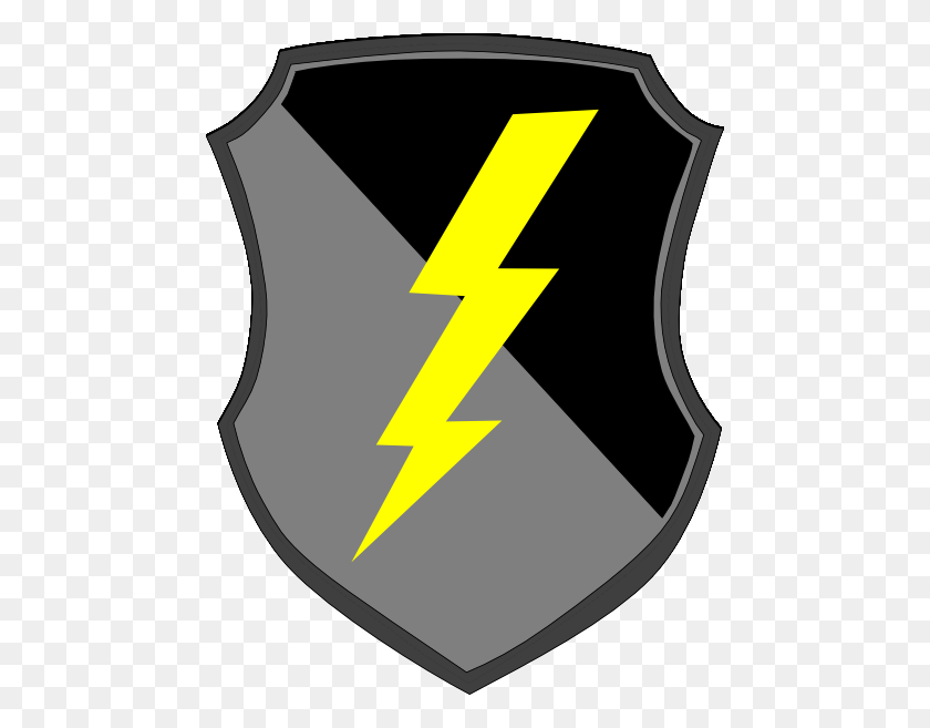 468x597 Lightning Bolt Shield Clip Art - Spartan Shield Clipart