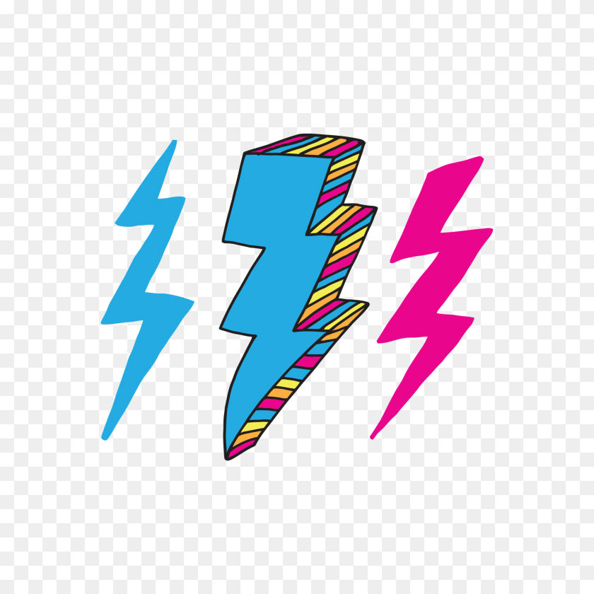 2048x2048 Lightning Bolts - Lightning Bolts PNG
