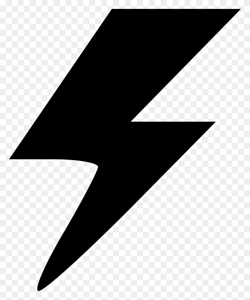 806x980 Lightning Png Icon Free Download - Lightning Icon PNG