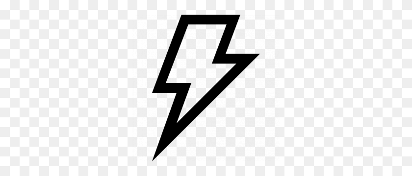 300x300 Lightning Png Icon Web Icons Png - Lightning Icon PNG
