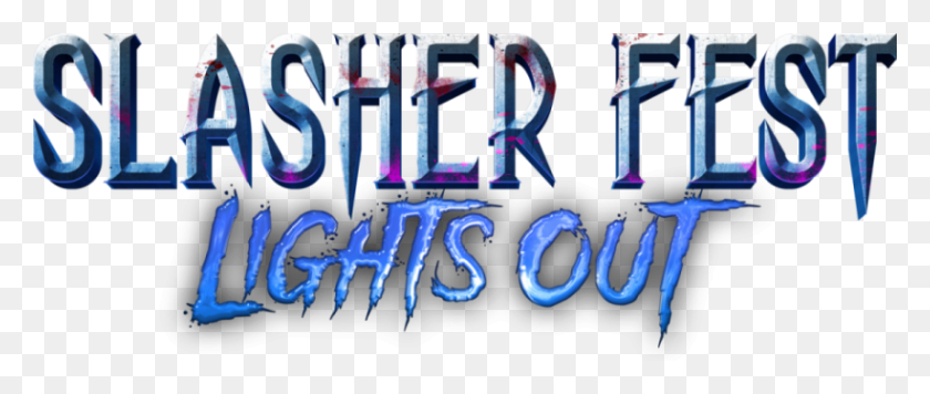 820x312 Lights Out - Friday The 13th Logo PNG