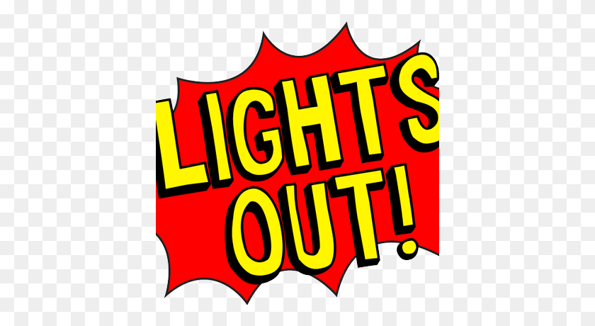 400x400 Lights Out On Twitter The Run Up Totraining - Lights Out Clipart