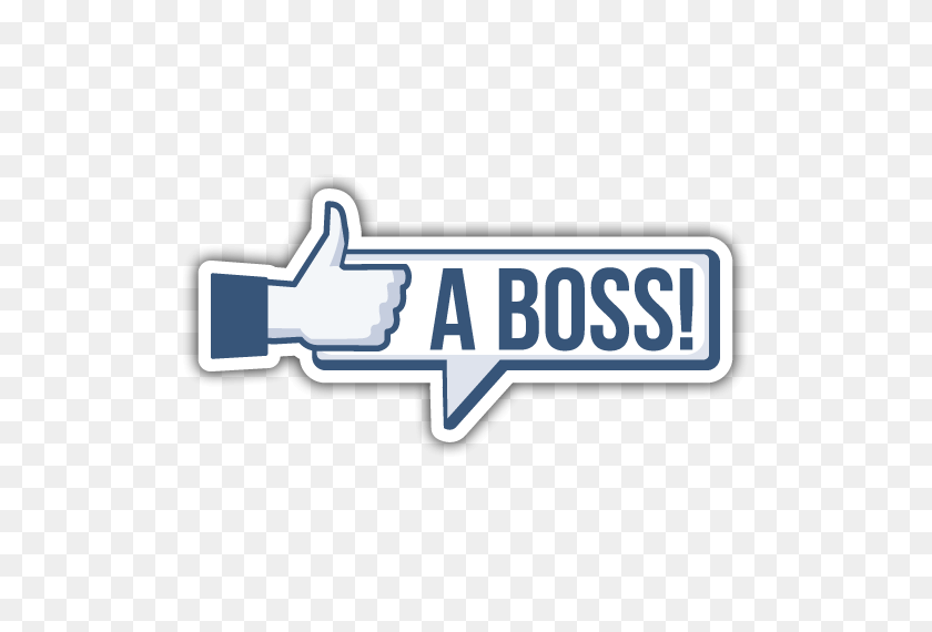 510x510 Like A Boss Transparent Png - Like PNG