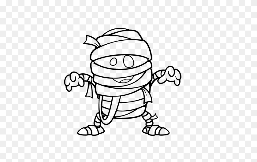 600x470 Likeable Mummy Coloring Page - Mummy Clipart Black And White