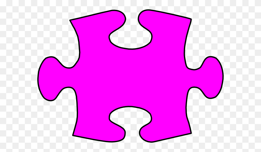 600x430 Lil Jigsaw Puzzle Piece Large Clipart - Jigsaw Puzzle Clipart