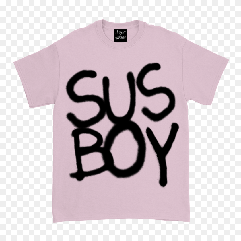 1024x1024 Lil Peep X Sus Boy Limited Edition Pink Tee The Hyv - Lil Peep PNG