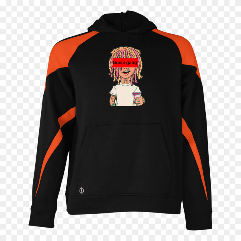 1024x1024 Lil Pump Gucci Gang Youth Colorblock Hoodie Store Tepi Store - Лил Памп Png