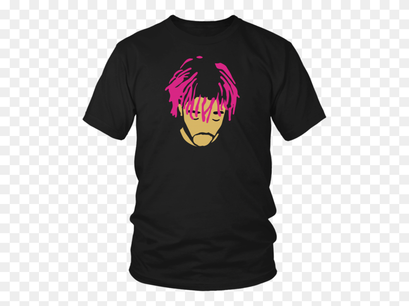 570x570 Lil Uzi Vert Pink Hair T Shirt In Color Apparel - Lil Uzi PNG