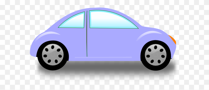 600x301 Lilac Car Clip Art - Small Car Clipart