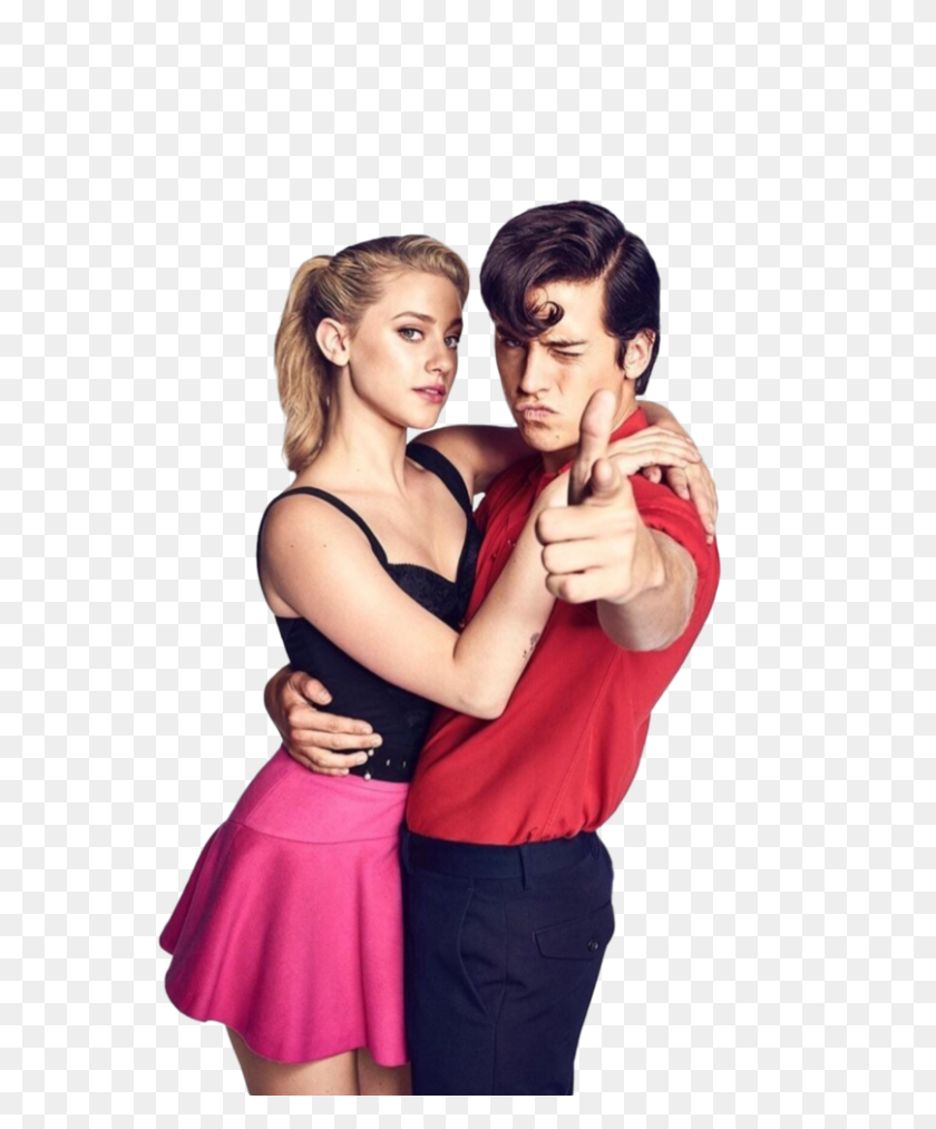 808x988 Lili And Cole - Cole Sprouse PNG