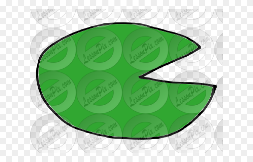 640x480 Lily Pad Clipart Flor Dibujo - Lily Pad Clipart