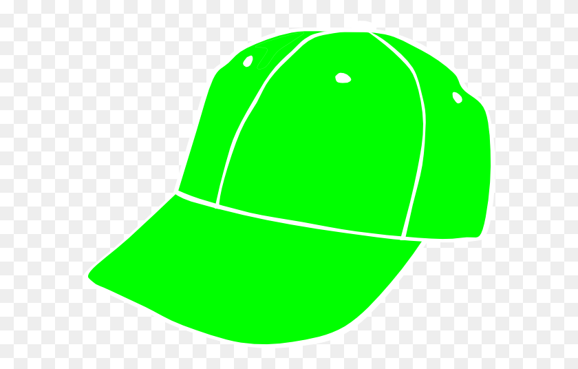 600x476 Lime Baseball Cap Clip Art - Baseball Vector Clipart