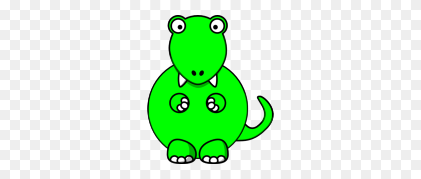 252x298 Лаймовый Зеленый Ребенок Динозавр Картинки - Детский Клипарт Динозавров
