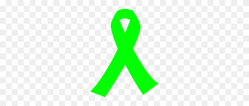 231x297 Lime Green Cancer Ribbon Clip Art - Cancer Awareness Clipart