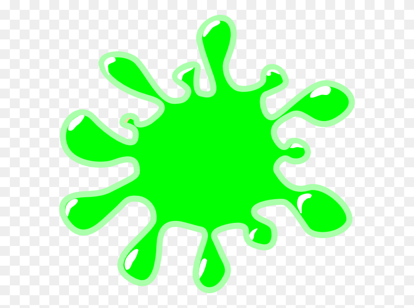 600x566 Lime Green Slime Clipart At Pic - Lime PNG