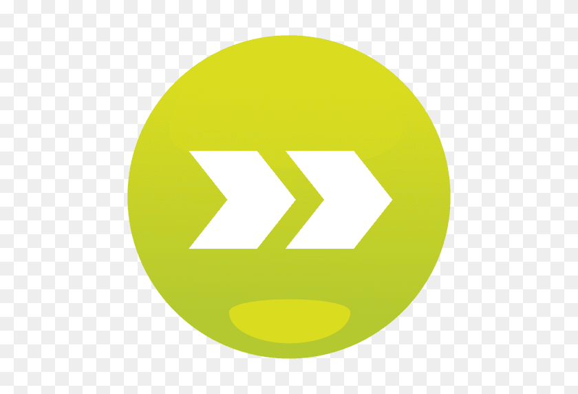 512x512 Lime Next Round Button - Lime PNG
