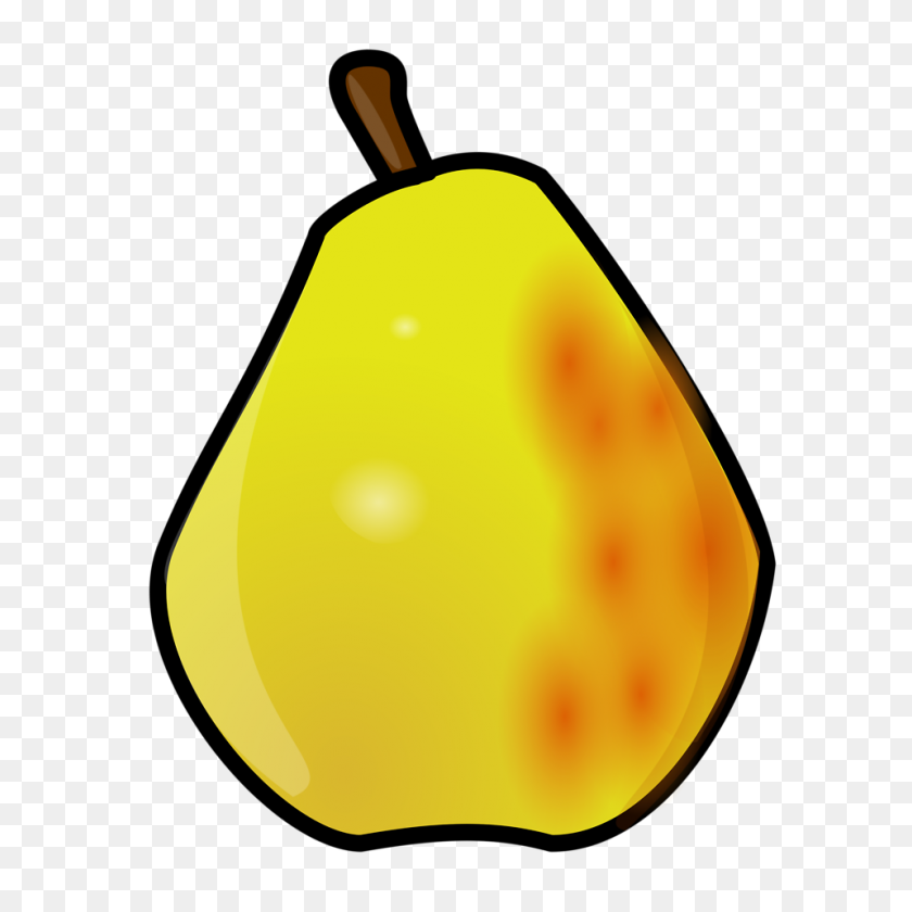 958x958 Lime Pear Avocado Apple - Avocado Clipart
