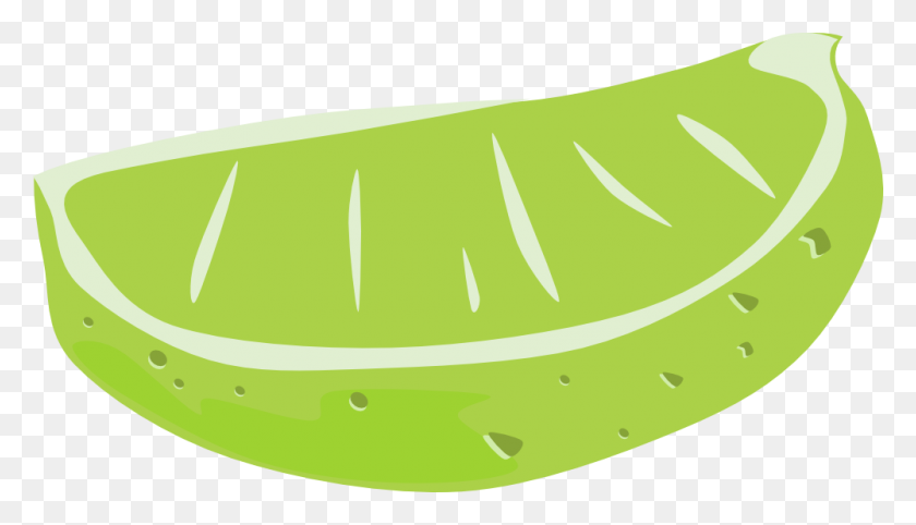 1000x542 Lime Wedge Vector - Lime Wedge Clipart