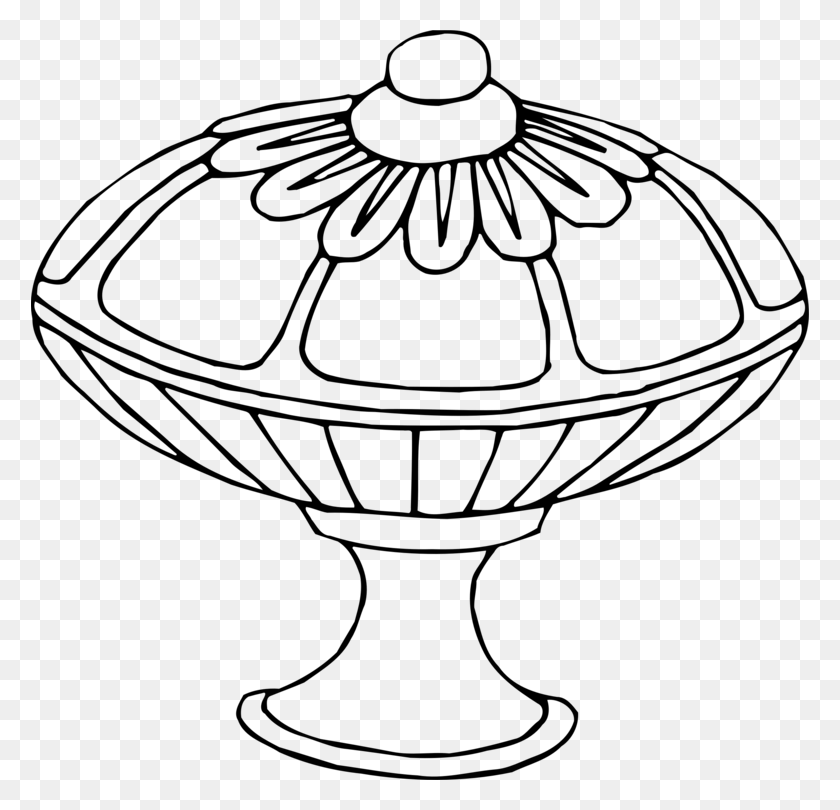 778x750 Line Art Drawing Pencil Black And White Vase - Pencil Sharpener Clipart Black And White