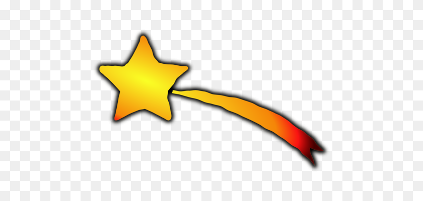 526x340 Штриховой Рисунок Силуэт Звезды Симметрии - Рисованной Звезды Клипарт