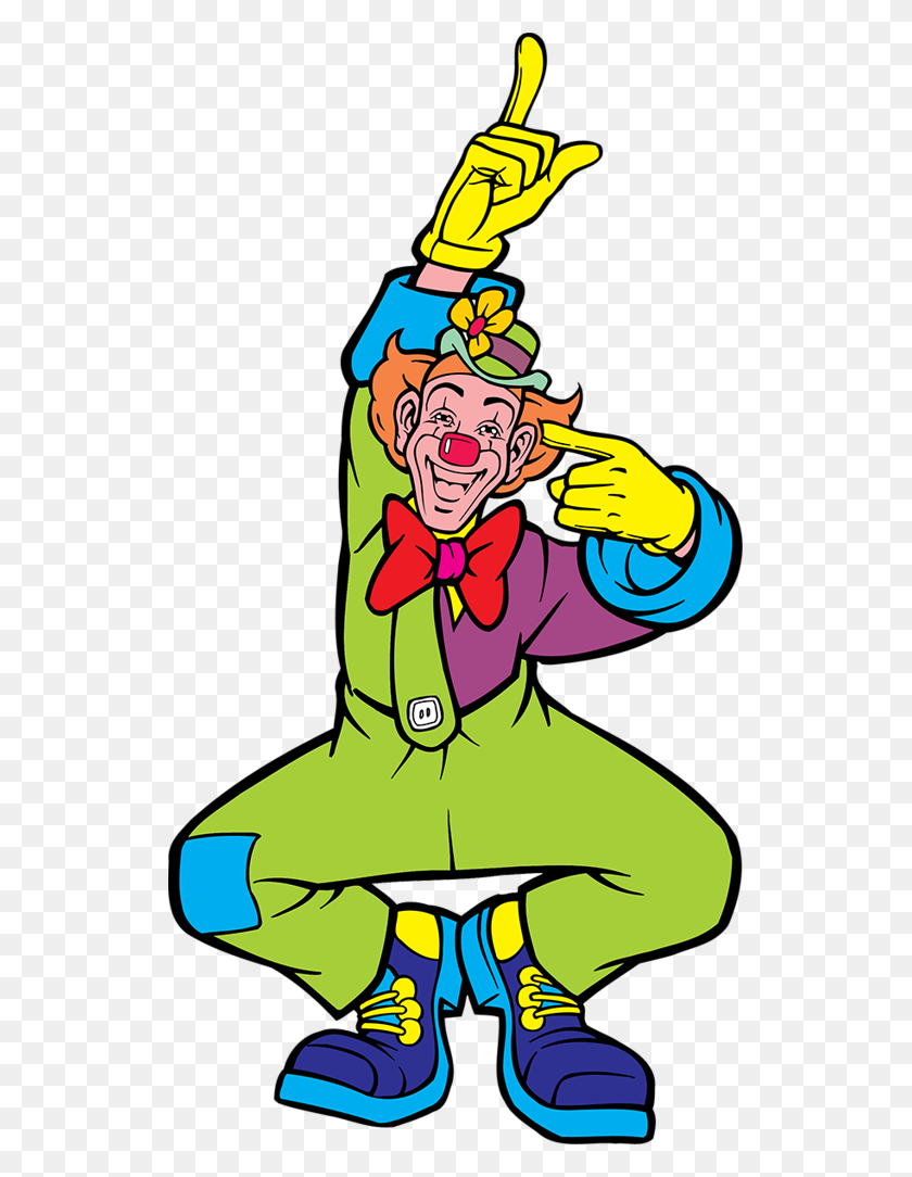 529x1024 Line Clipart Cartoon Clown Drawing Png Transprent Png - Circus Clipart Free Download