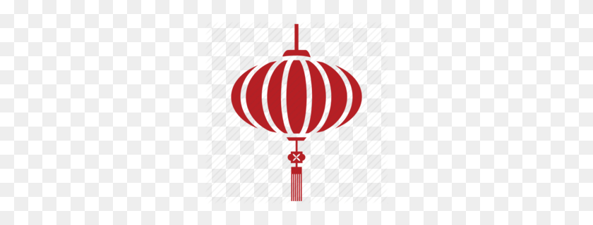 260x260 Line Clipart Paper Lantern Chinese Lantern Black And White Png - Chinese Food Clipart