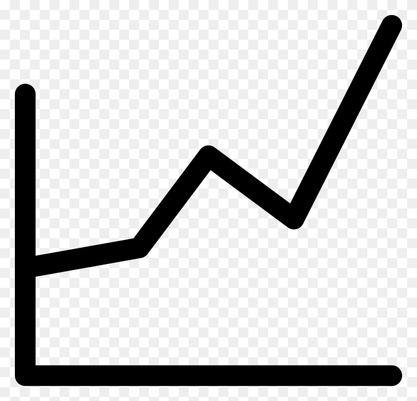 980x940 Line Graph Png Icon Free Download - Line Graph PNG