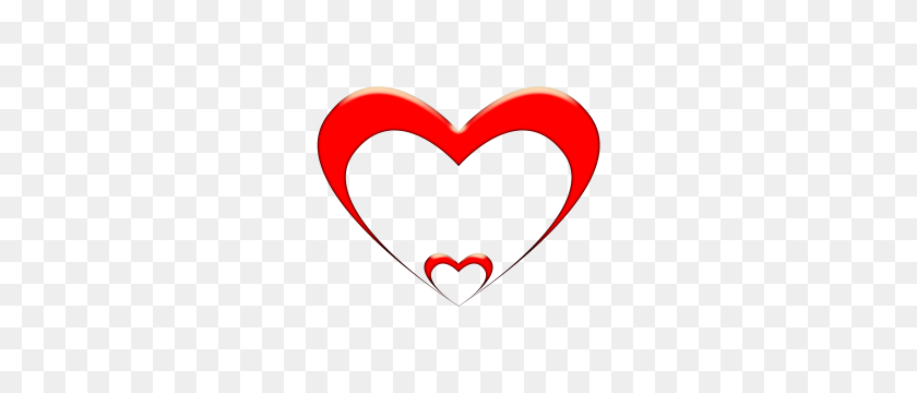 300x300 Line Heart Png Download Png - Line Art PNG