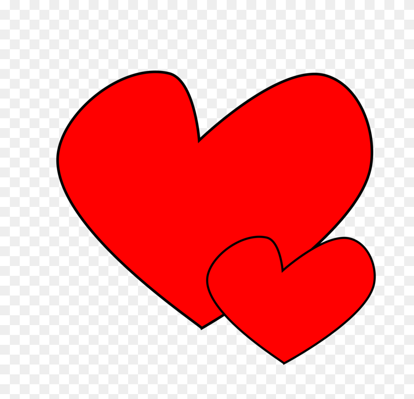 750x750 Line Valentine's Day Point Comics Heart - Heart Line PNG